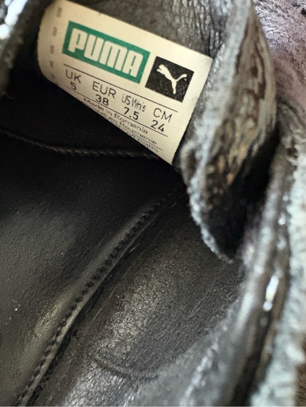PUMA x FENTY creeper wrinkled patent sneakers - Picture 10 of 10